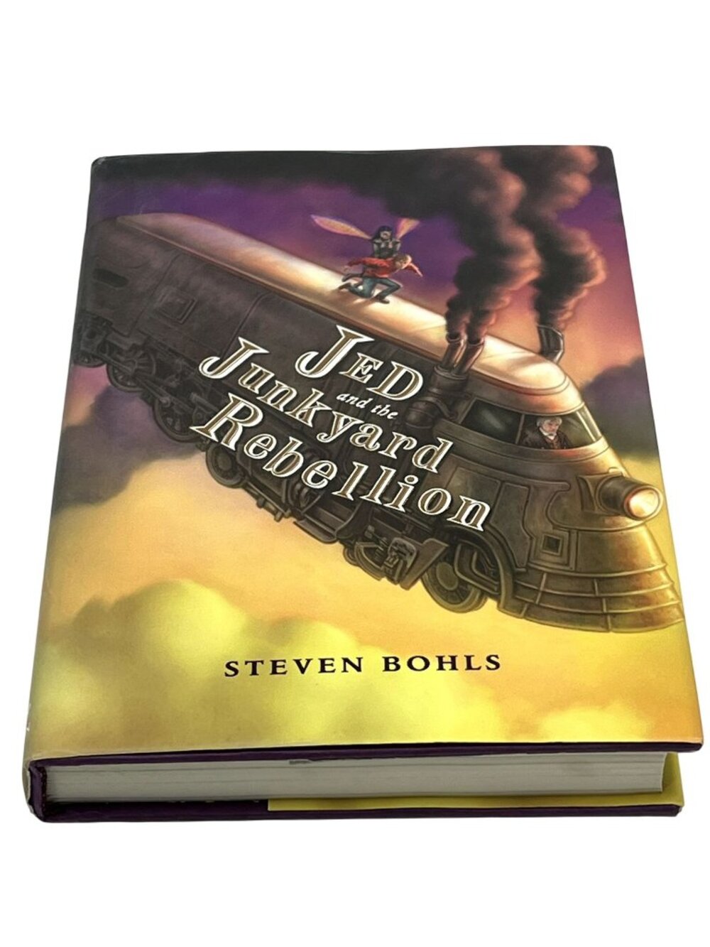Jed and the Junkyard Rebellion Steven Bohls Hardcover Kids Adventure Book
